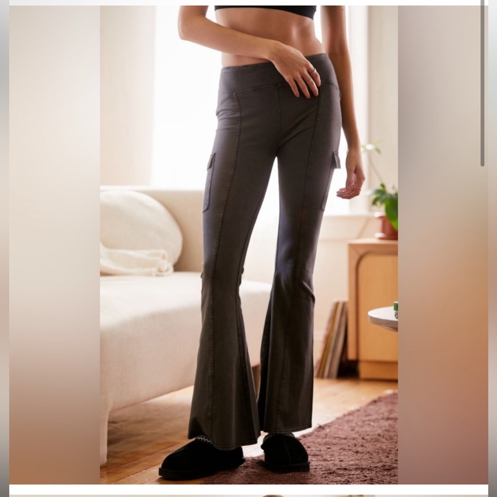 NWT Out From Under Aria Cargo Flare Pant